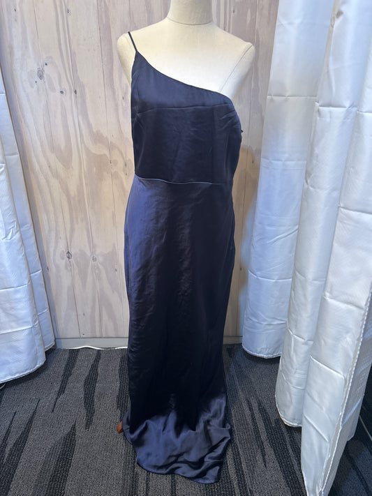 Luna Midnight Blue One-Shoulder
