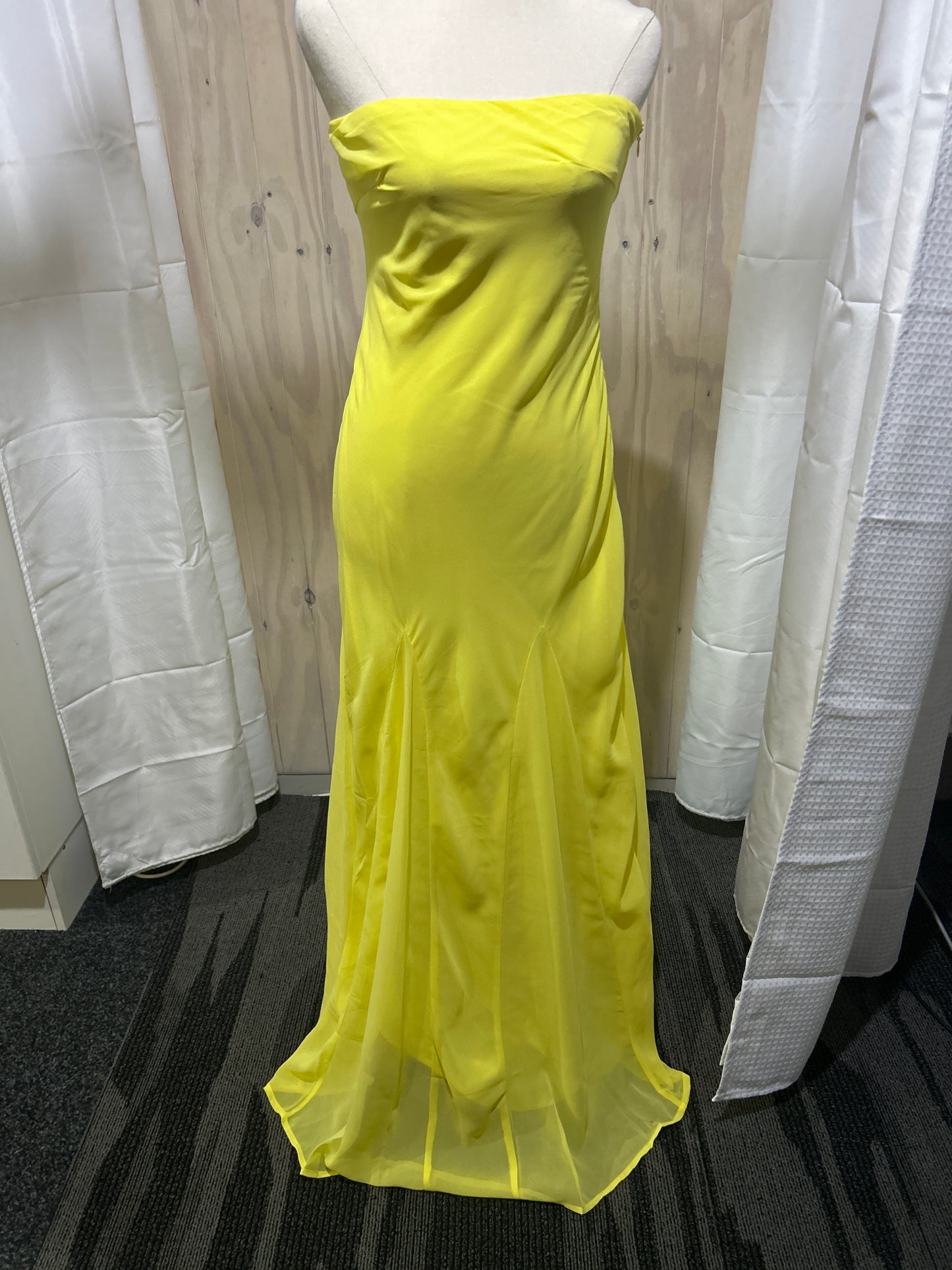 Golden Hour Strapless Maxi Dress