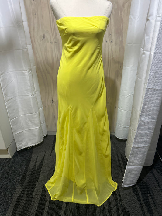 Golden Hour Strapless Maxi Dress