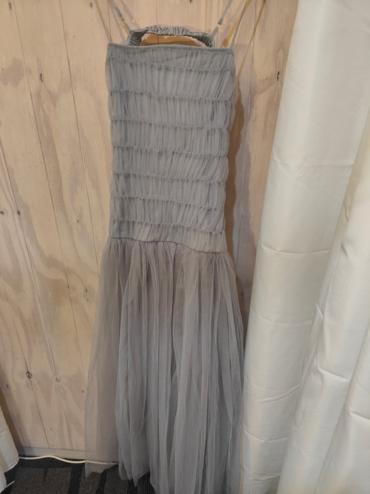 Silver Whisper Tulle