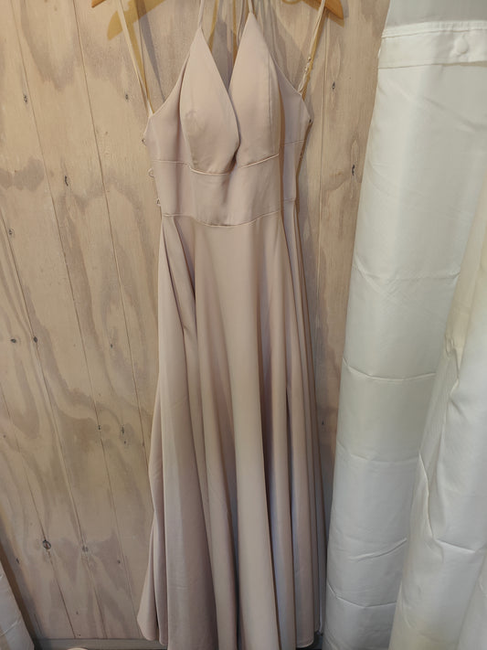 Matte Blush Pink Ballgown