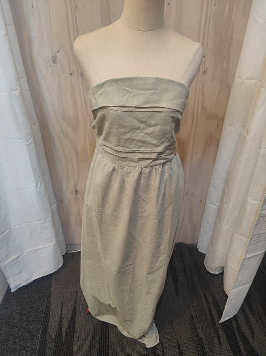 Sage Green Strapless