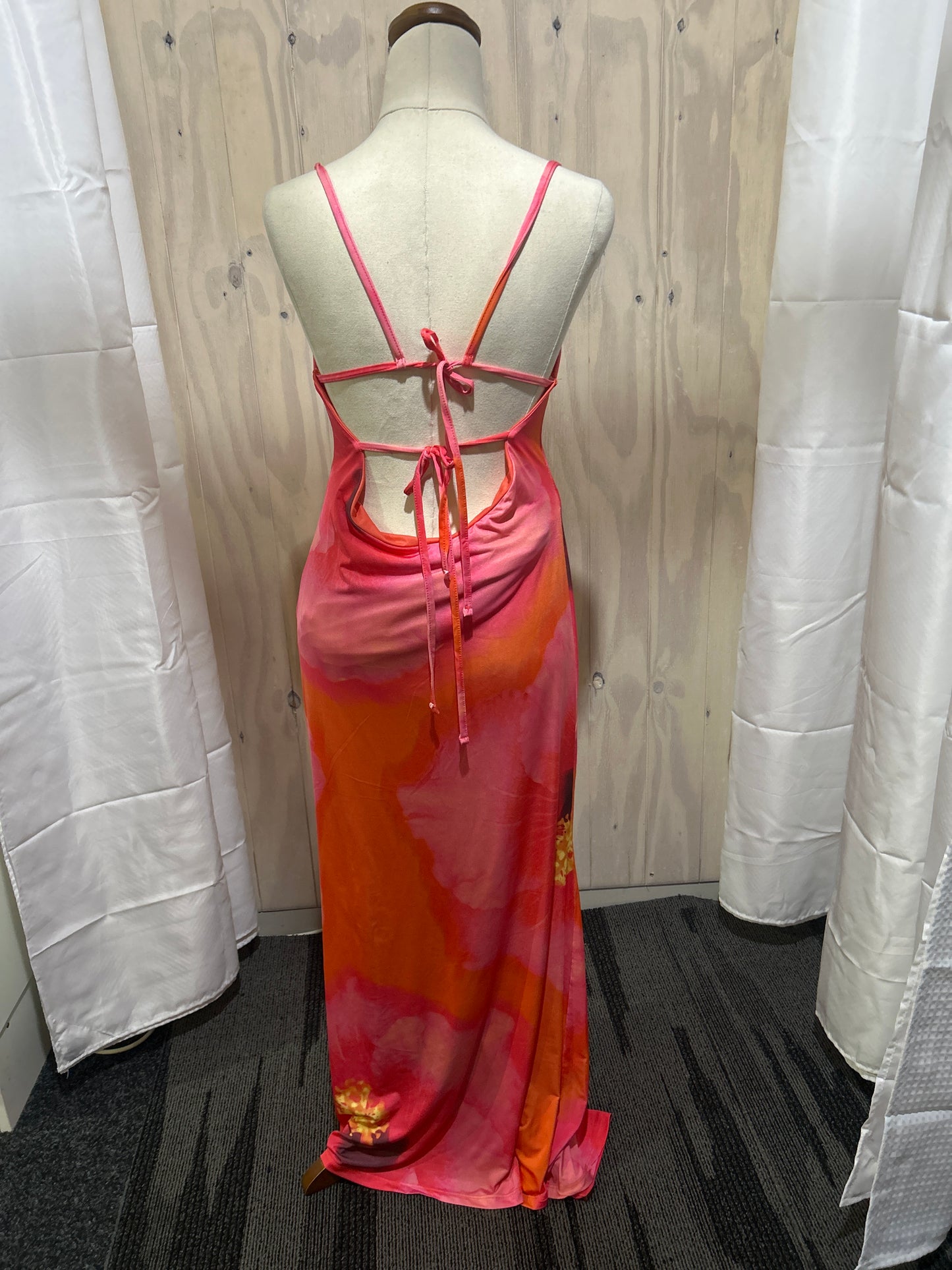 Pink Bloom Cami Maxi
